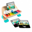 Aluguel brinquedo infantil piano mágico musical baby einstein hape