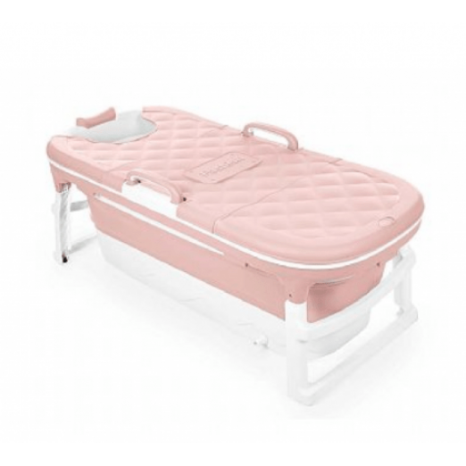 Aluguel banheira extra grande infantil dobrável rosa baby pil