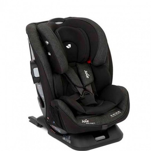 Aluguel Cadeira De Bebê Com Isofix Every Stage Fx Preta Mescla Joie