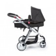 Aluguel carrinho de bebê travel system mobi black safety